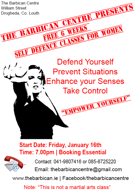 FREE 6 weeks Self Defence Classes for women