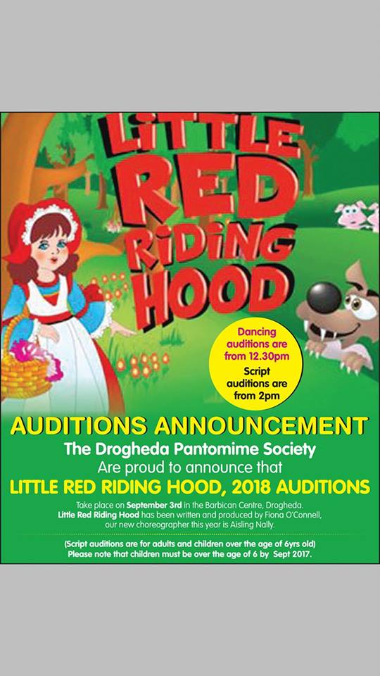 Panto auditions