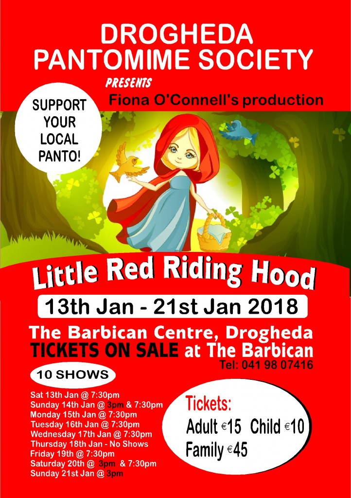 LITTLE RED RIDING HOOD FLYER