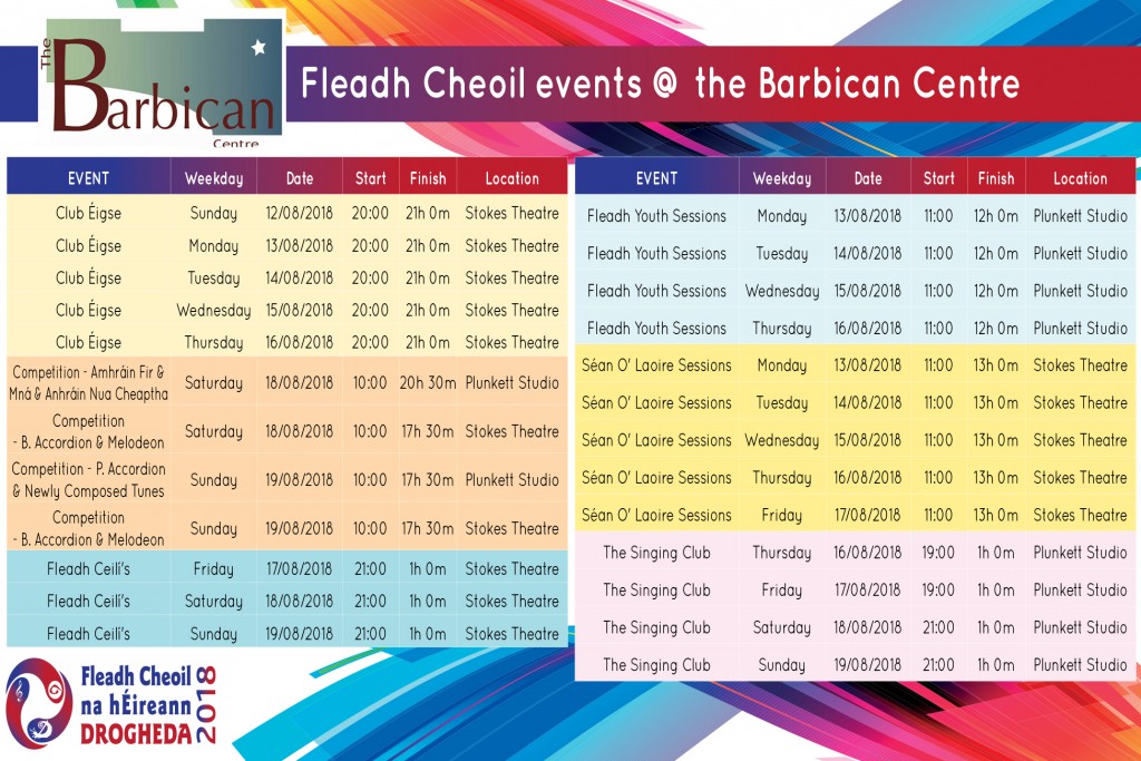 Fleadh Events Website