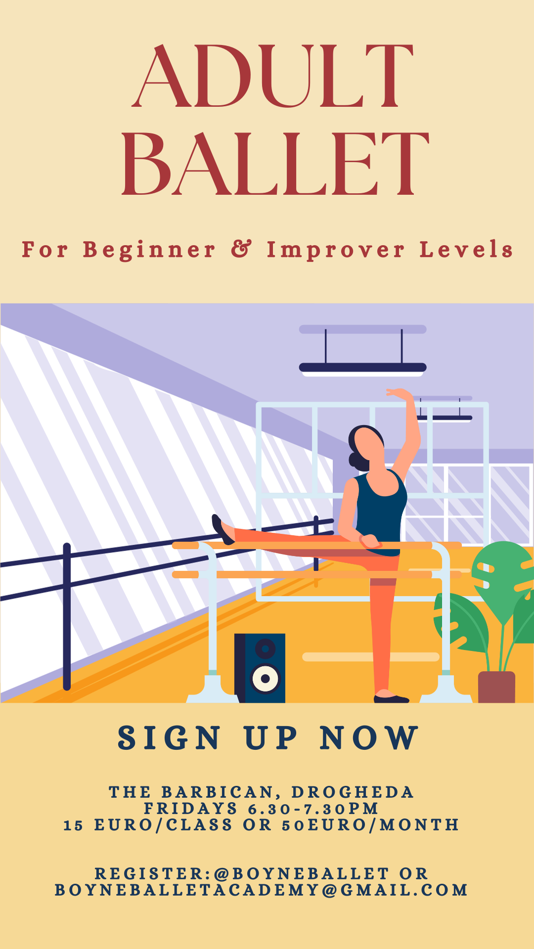 Adult Ballet Open Classes