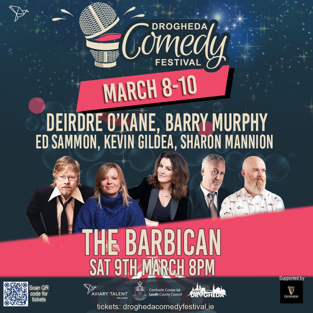 Drogheda Comedy Festival: Deirdre O'Kane and Friends @ The Barbican
