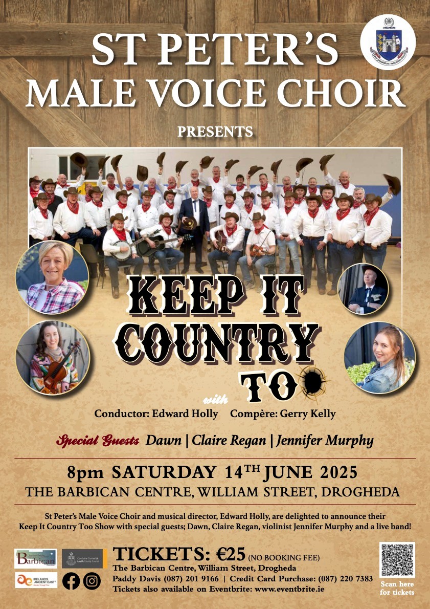 St Peter's Male Voice Choir Pres. Keep It Country Too